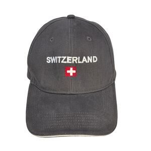 Alberto SA Merbaco Designed Gray Hat Adjustable Switzerland Ball Cap